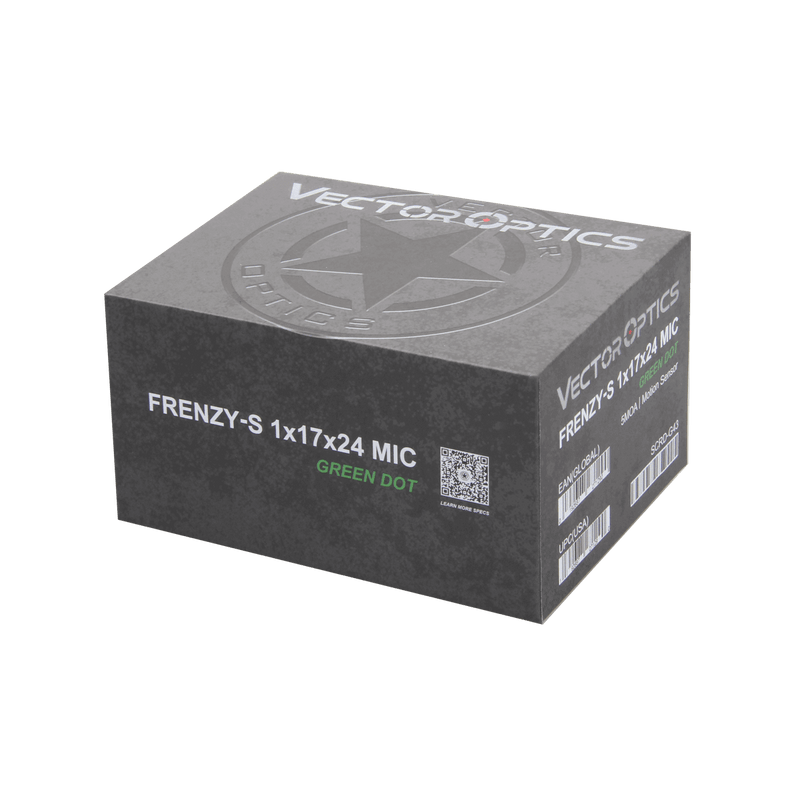 将图像加载到画廊查看器中,Frenzy-S 狂暴1x17x24 運動傳感 綠點瞄准镜 7075铝合金