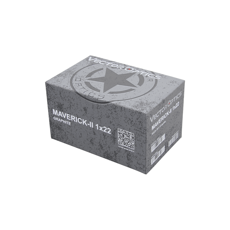 将图像加载到画廊查看器中,Maverick小牛二 1x22 烟灰色 红点 瞄准镜