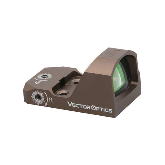 1x17x24 Red Dot Sight Coyote side view