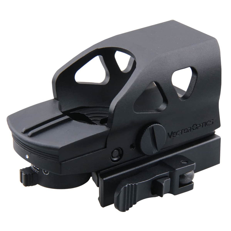 将图像加载到画廊查看器中，Vector Optics Hunting 1x23x34 Red and Green Dot Sight Scope with Quick Release 20mm Weaver Mount Base fit 12ga Shotgun 223 .22
