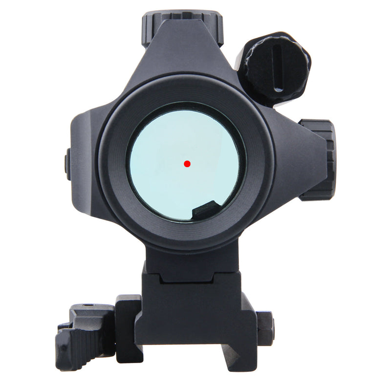 将图像加载到画廊查看器中，Vector Optics Nautilus GenII 1x30 Manual Control &amp; Auto Light Sense Tactical Red Dot Scope QD Riser Picatinny Mount
