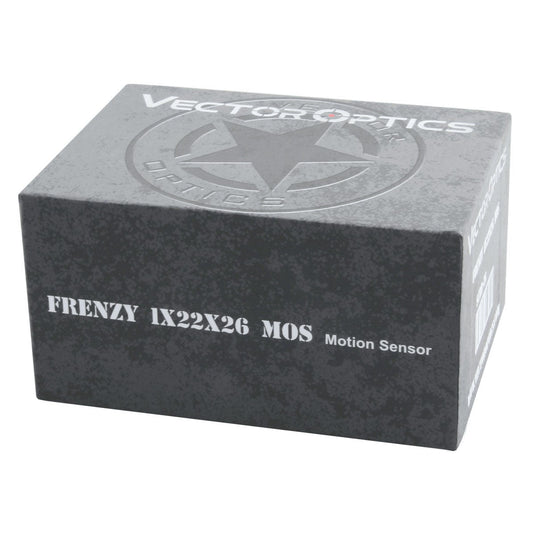 Frenzy-X 1x22x26 MOS Red Dot Sight packagebox
