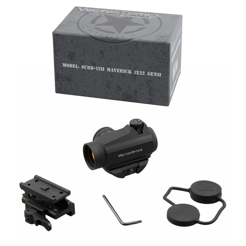 将图像加载到画廊查看器中，red dot sight used with nagnifier
