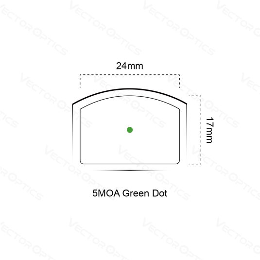 Frenzy Basic 狂暴 1x17x24綠點瞄準鏡