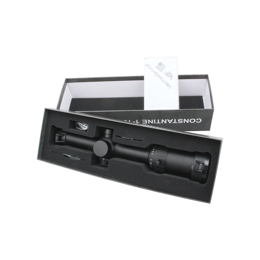 Constantine 1-10x24 SFP Riflescope packing box open
