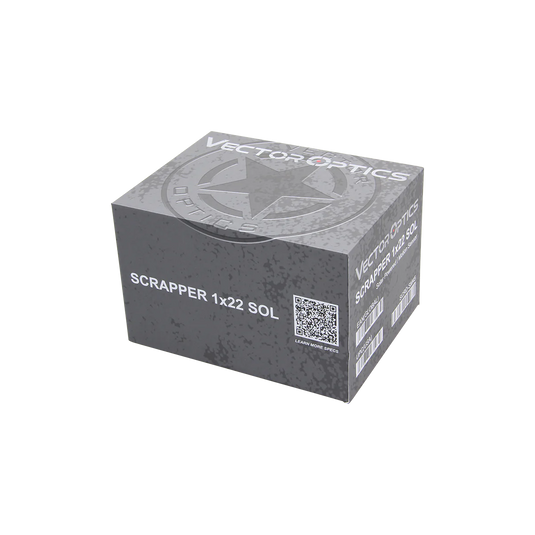 Scrapper拳擊手 1x22 太陽能 多分劃 紅點瞄準鏡