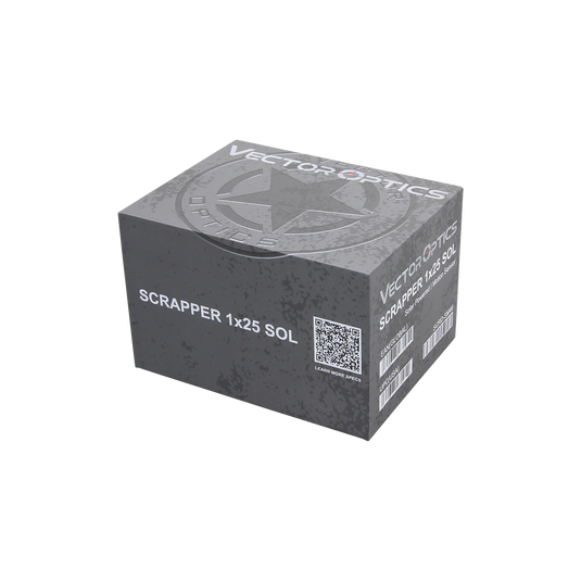 Scrapper拳擊手 1x25 太陽能 多分劃 紅點瞄準鏡