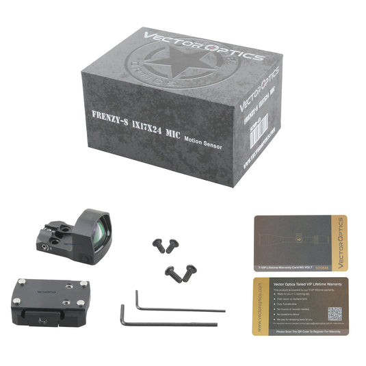 Frenzy-S 1x17x24 MIC Red Dot Sight packagebox